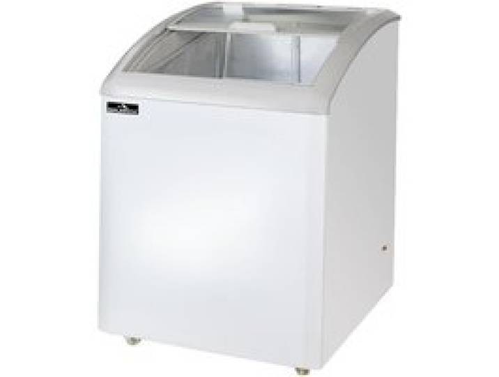 Congélateur coffre vitré 125 Litres (615 x 675 x 830 mm) sur roulettes PREMIUM - GOLDINOX