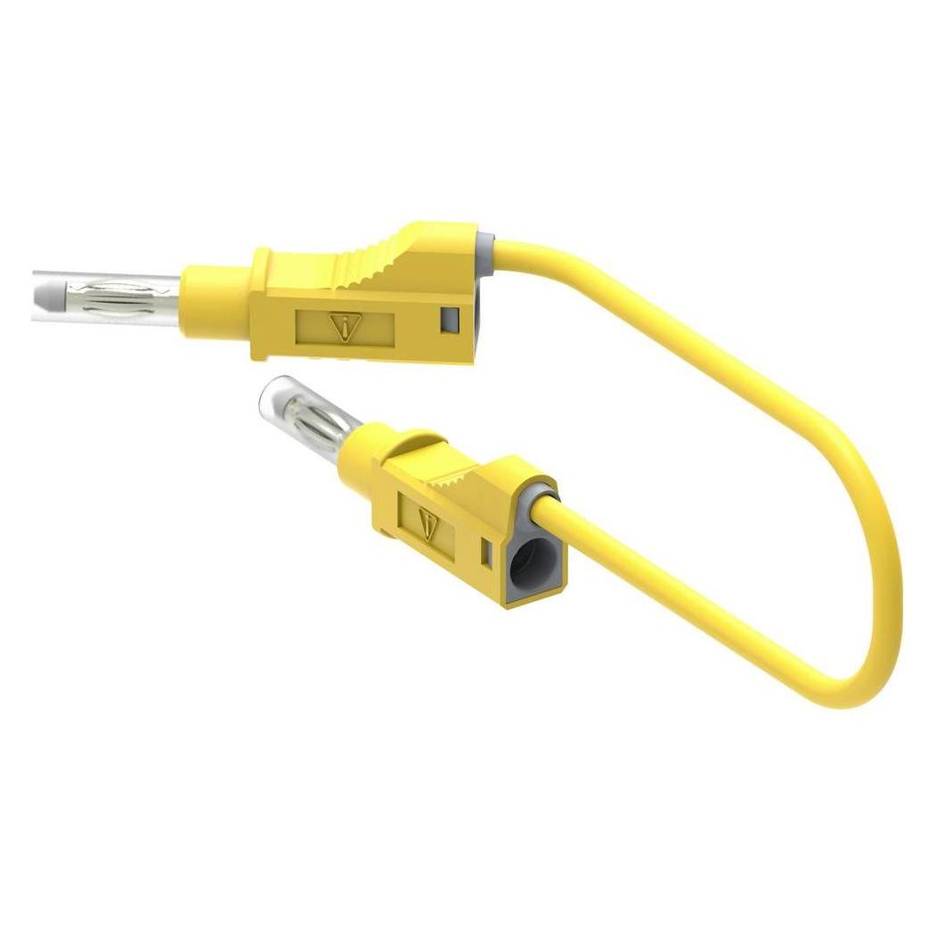 Electro PJP 2217/600V-CD1-200J Messleitung (Bananenstecker - Bananenstecker) 2.0 (2217/600V-CD1-200J)