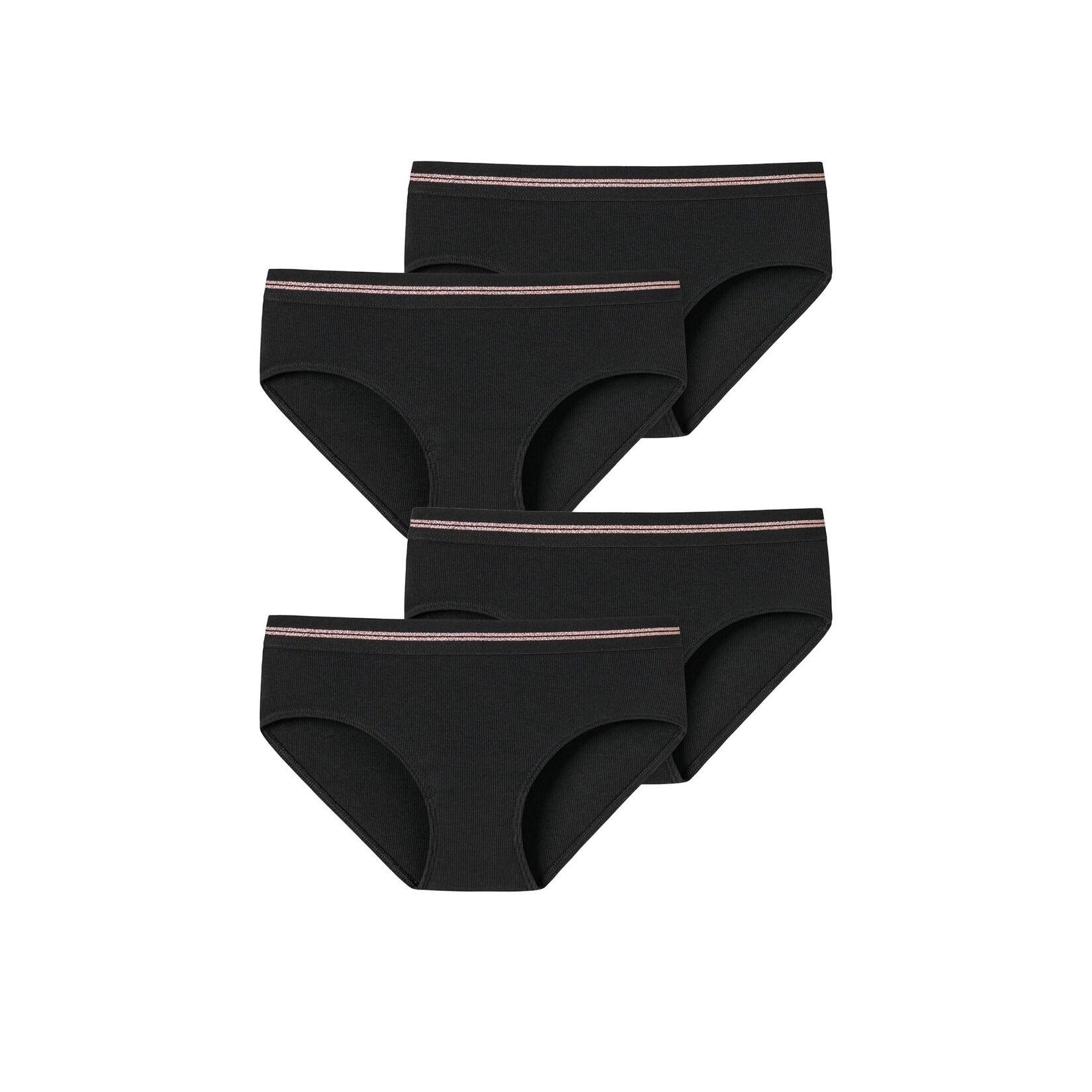 Schiesser Mädchen Panty Long Life Rib 4er Pack