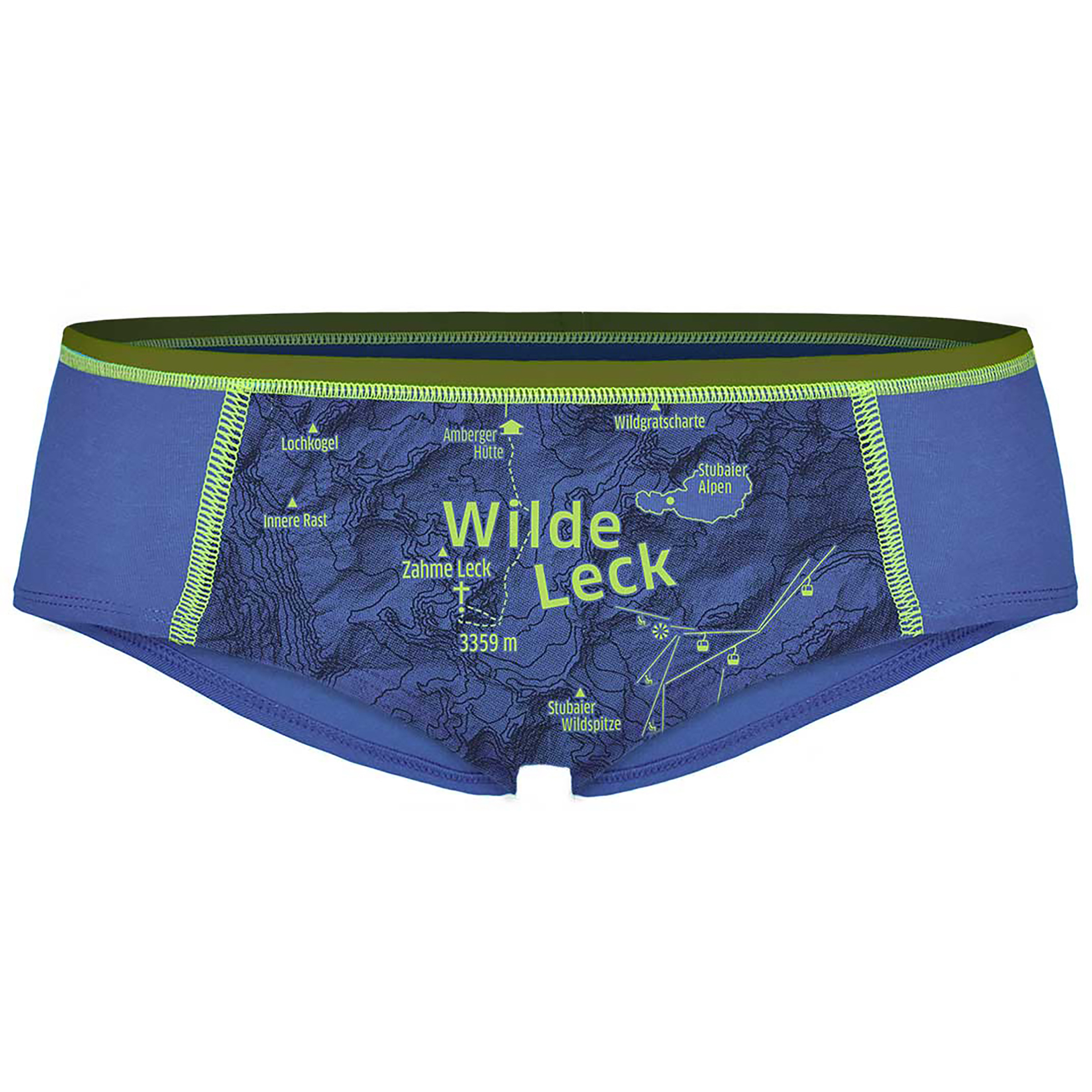 Ein schöner Fleck Erde Wilde Leck Damen Kurze Unterhose blau Größe XS Lifestyle Hautfreundlich