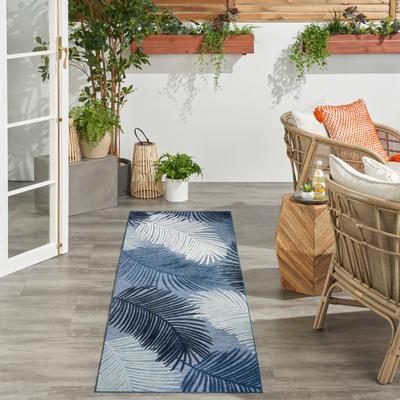 Nourison Suncoast Indoor/Outdoor Nature Area Rug.