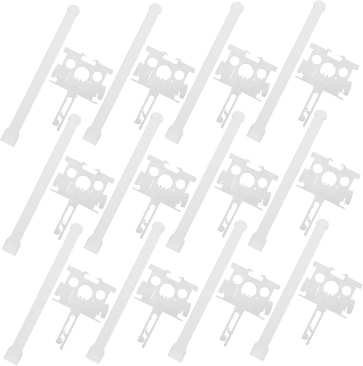 Wit Jaloezie Reparatieset voor Verticale Onderdelen - 96 x 1 cm