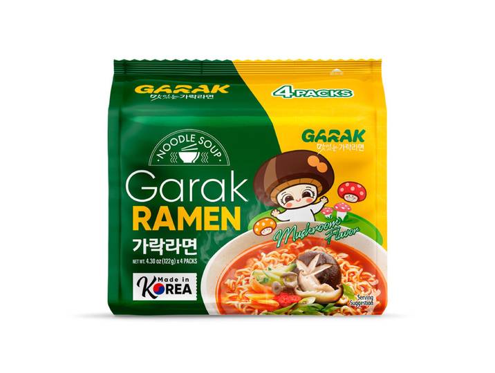 Garak Ramen saveur champignon 130 g x 4 p
