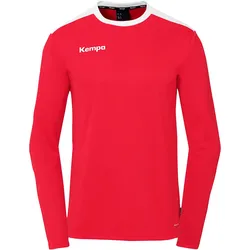 Kempa Emotion 27 Langarmshirt rot/weiß 152