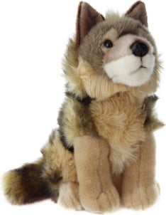 Uni Toys Pluche Coyote, 28 cm