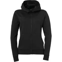 Kempa Status Kapuzenjacke Damen schwarz XS