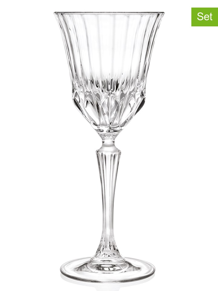 RCR cristalleria 6er-Set: Weingläser "Adagio" - 220 ml - onesize