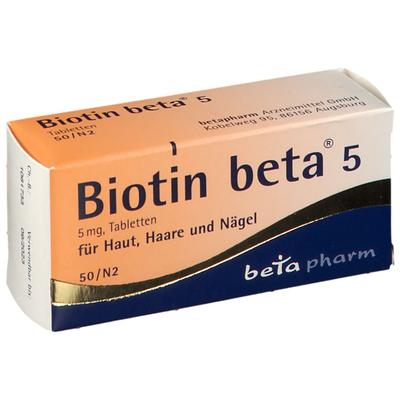 Biotin Beta 5 Tabletten 50 St