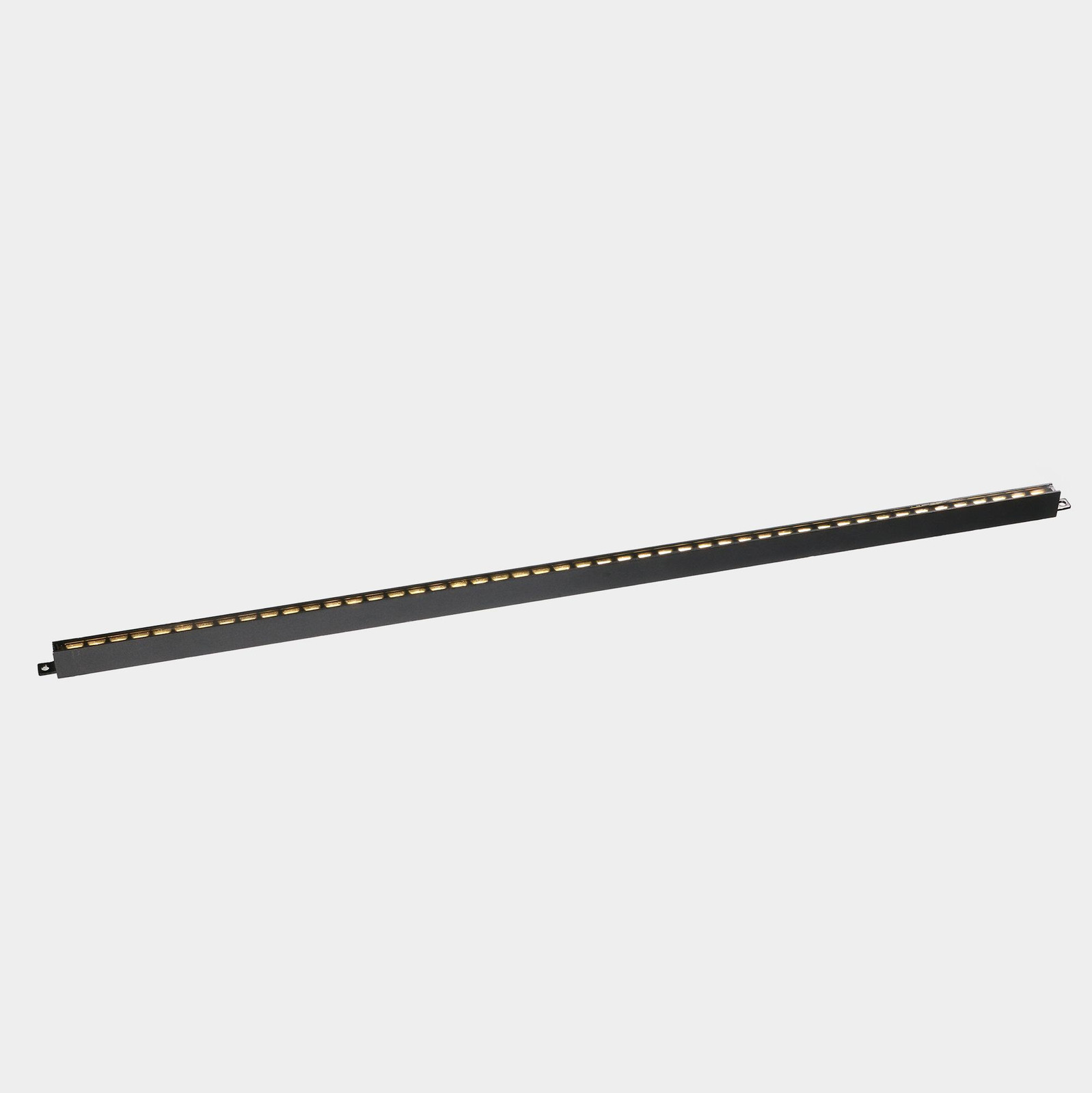 LEDS C4 Vercle lineaire LED-verlichting, warm wit, zwart, 10,3 W