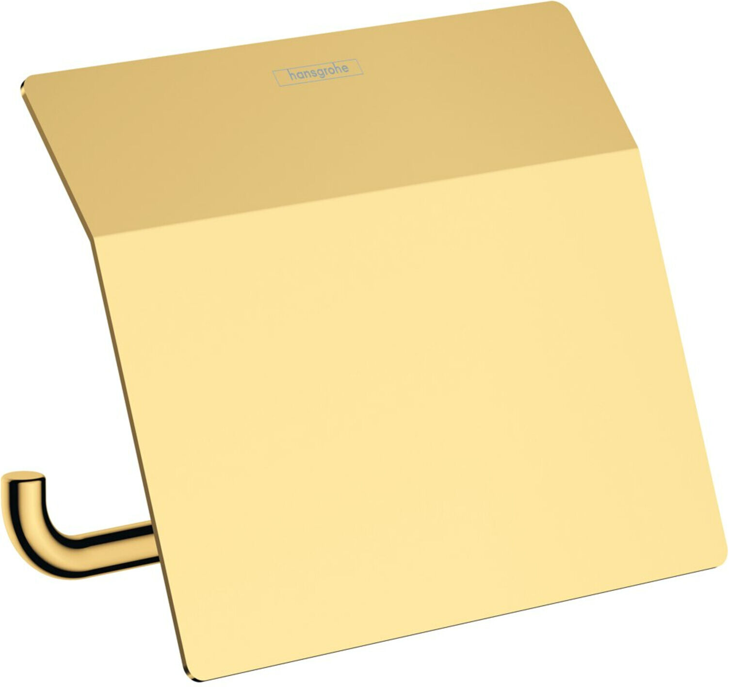 Hansgrohe Papierrollenhalter AddStoris m Deck, pol. gol opt, Wandmont., Metall (41753990)