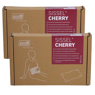 Sissel Cherry 20 x 40 cm Rood x2 2x1 St Set