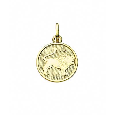 Sternzeichenanhänger ADELIA´S "Sternzeichen Anhänger Löwe 333 Gold ( 8K )", gold, Schmuckanhänger, Herren, Löwe, Gold, Goldanhänger Löwe