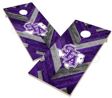 Skip's Garage Stephen F. Austin State University Lumberjacks Cornhole Board Set