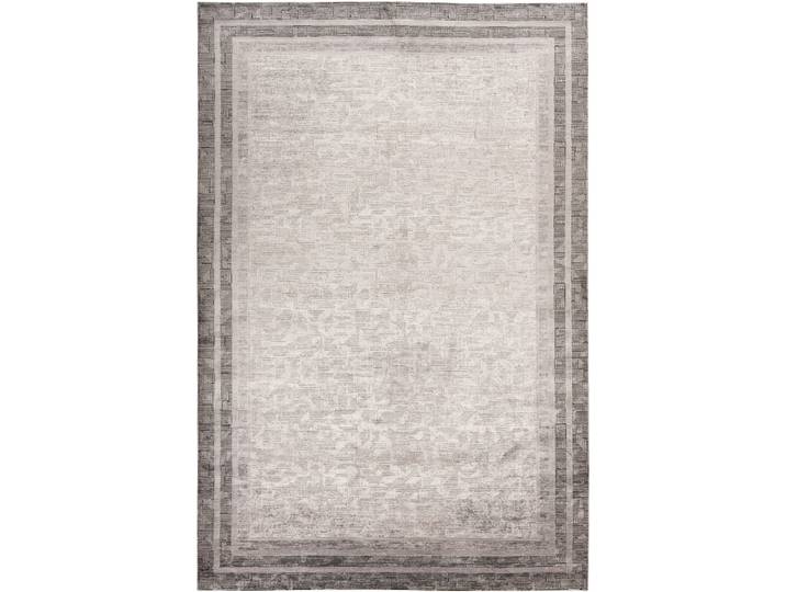 Teppich Eden grau Anderes Muster Bambusseide 160 x 230 cm