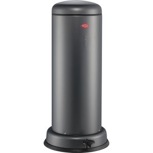 Wesco Mülleimer Big Baseboy, mattgrau, aus Metall, 30 Liter
