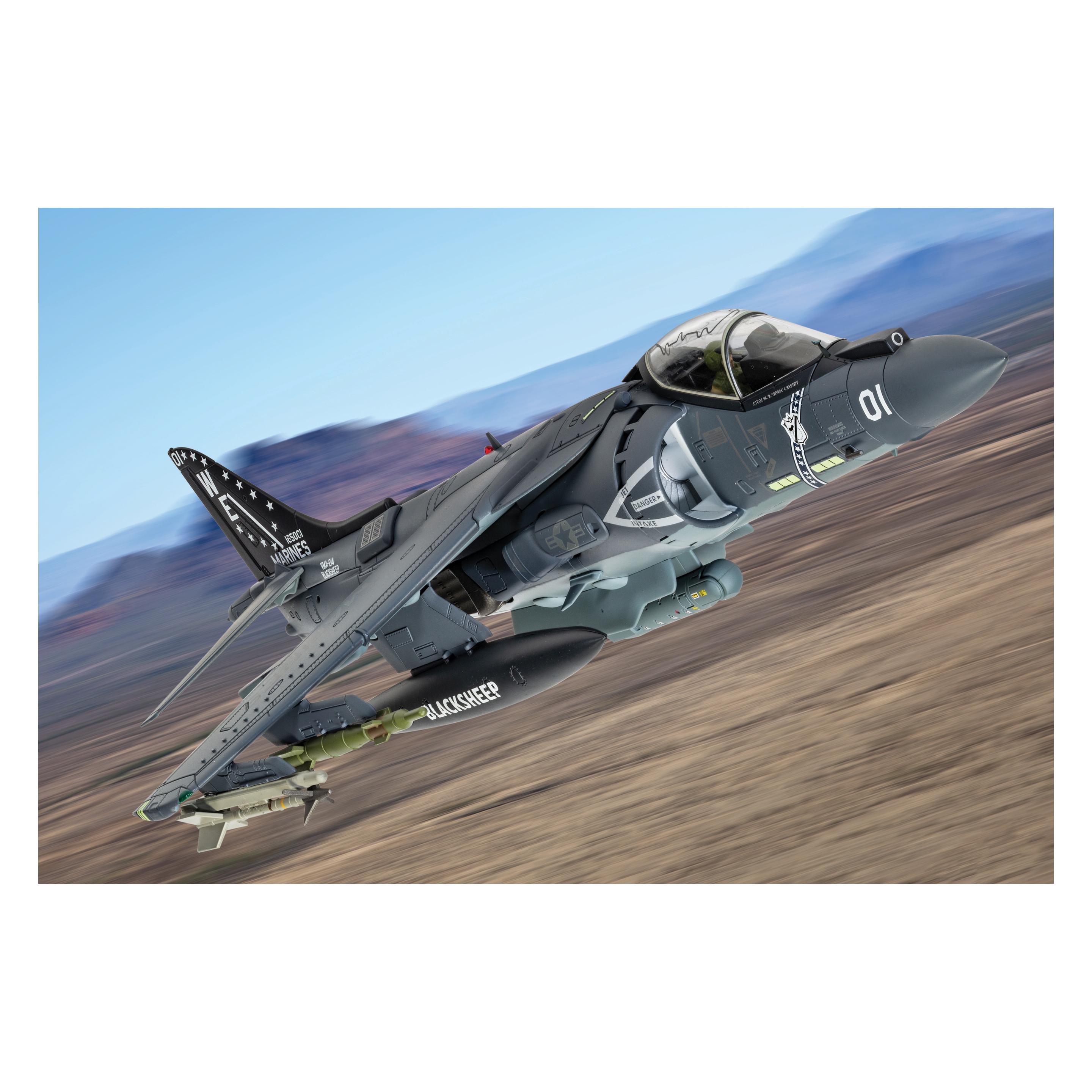 Corgi McDonnell Douglas AV-8B+Harrier II-165001/01 - VMA-214 Black Sheep (AA29303)
