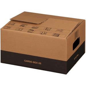 Smartboxpro Umzugskartons 2-wellig, 10 Stück, belastbar bis 30kg, Innenmaße 64 x 34 x 36cm