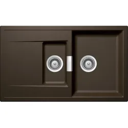 Schock Unterbau-Einbauspüle Mono D-150 U Bronze