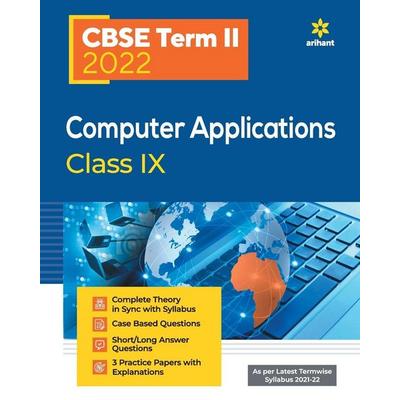 CBSE Term II Computer Applications 9th, Taschenbuch von Garima Verma, Arihant Publication India Limited, 978-93-257-9659-1