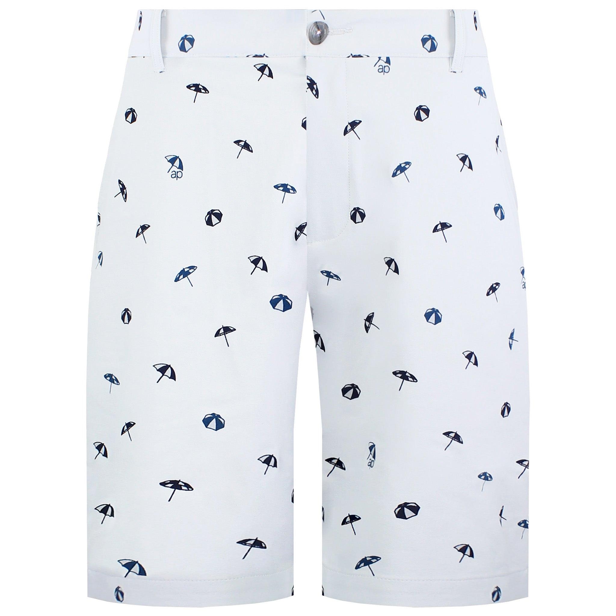 Puma x Arnold Palmer Dancing Umbrellas Herren-Golfshorts in Grau
