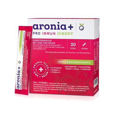 Aronia+ PRO Immun direkt Granulat Sticks 30 St