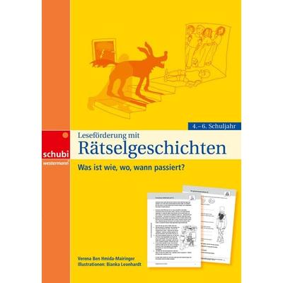 Leseförderung mit Rätselgeschichten, Taschenbuch von , SCHUBI Lernmedien – eine Marke der Westermann Schweiz AG, 978-3-03976-224-8