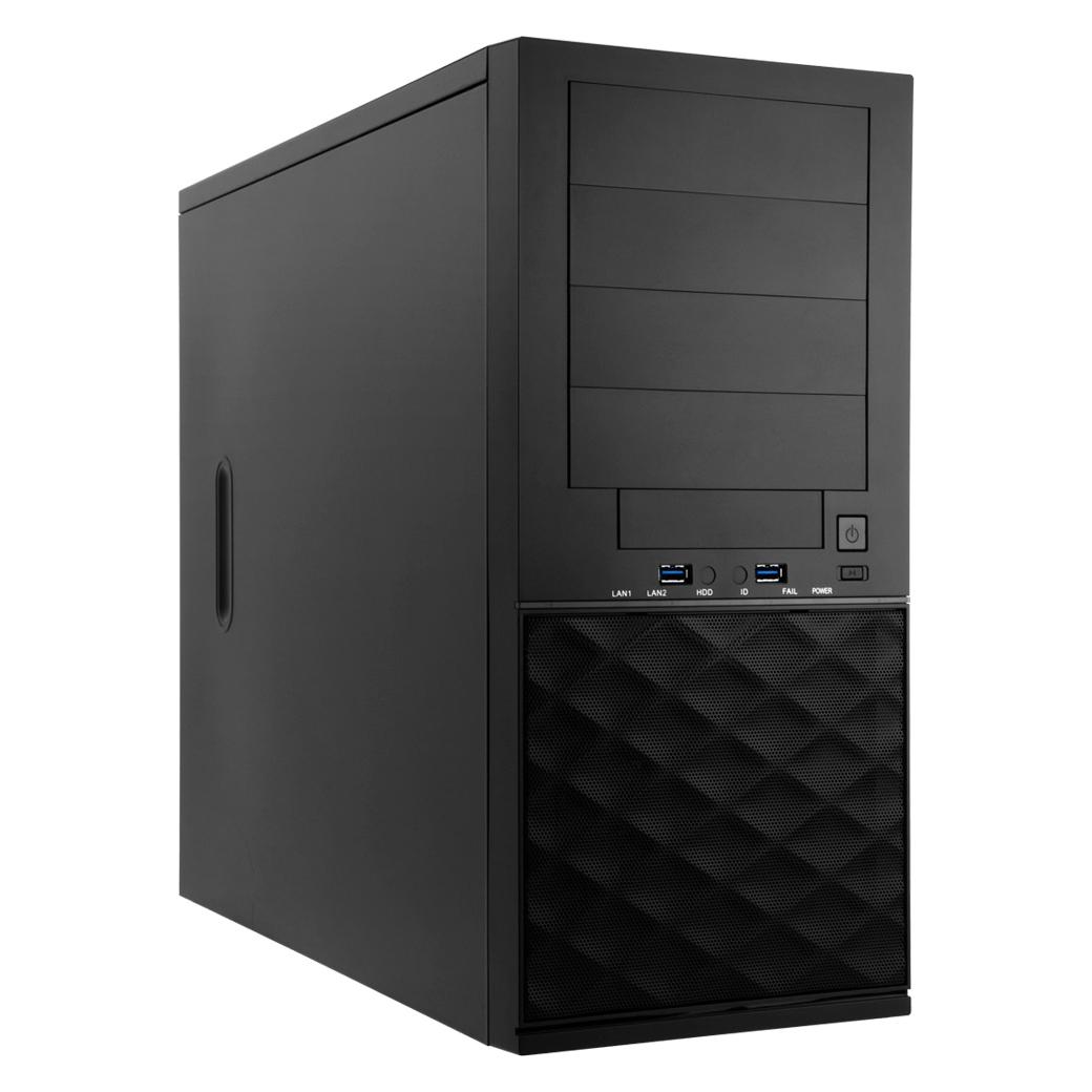 In Win InWin Gehuse Mini Server Tower 4-Bay IW-PF-052 SATA Backplane / 315W single PSU (1BPFAAAW000200)