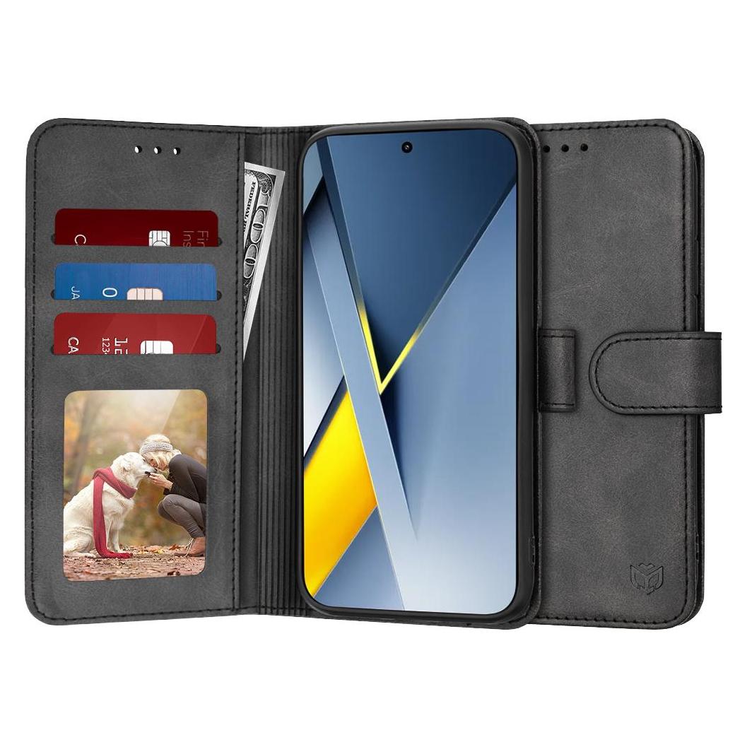 Techsuit - Diary Book - Xiaomi Poco F8 Ultra - Black (Xiaomi Poco F8 Ultra) (65238859)