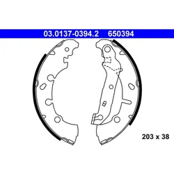 Bremsbackensatz ATE 03.0137-0394.2 für Ford Fiesta IV Puma Fusion Street KA