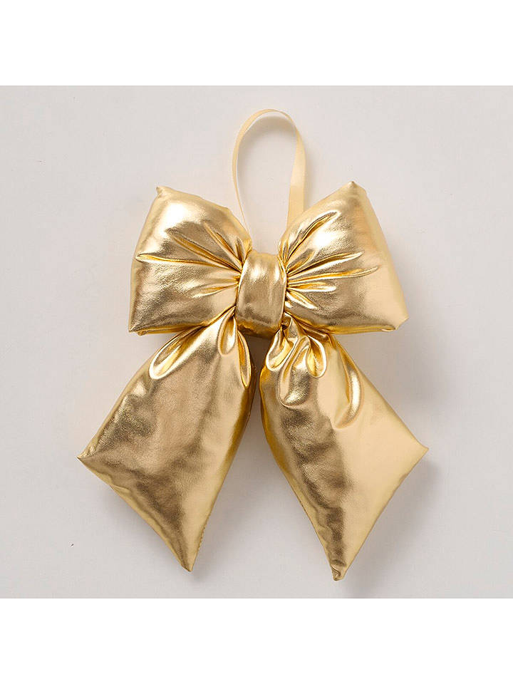 Boltze Dekoanhänger "Bowy" in Gold - (H)6,5 cm - onesize
