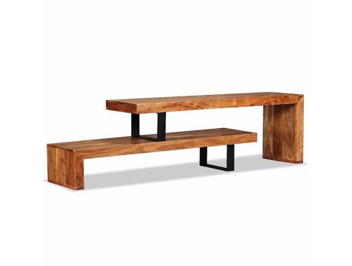 Meuble TV-Banc TV-Meuble de salon Bois d'acacia massif SHL404541