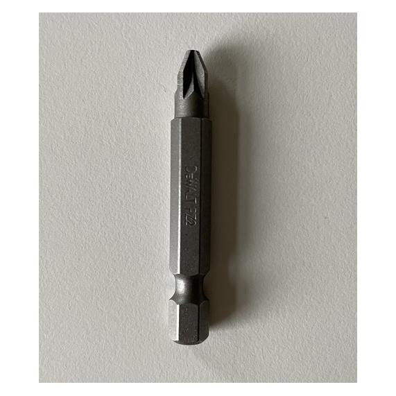 DeWalt 1/4" TORSION-Bit für Pozidriv-Schrauben, Grösse PZ2, Gesamtlänge 50 mm. (49834559)