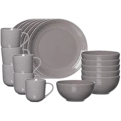 Ritzenhoff & Breker, Geschirrset, Levi Frühstücks-Set (18 Stk.)