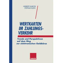 Wertkarten Zahlungsverkehr, Fachbücher von Stephan Klein