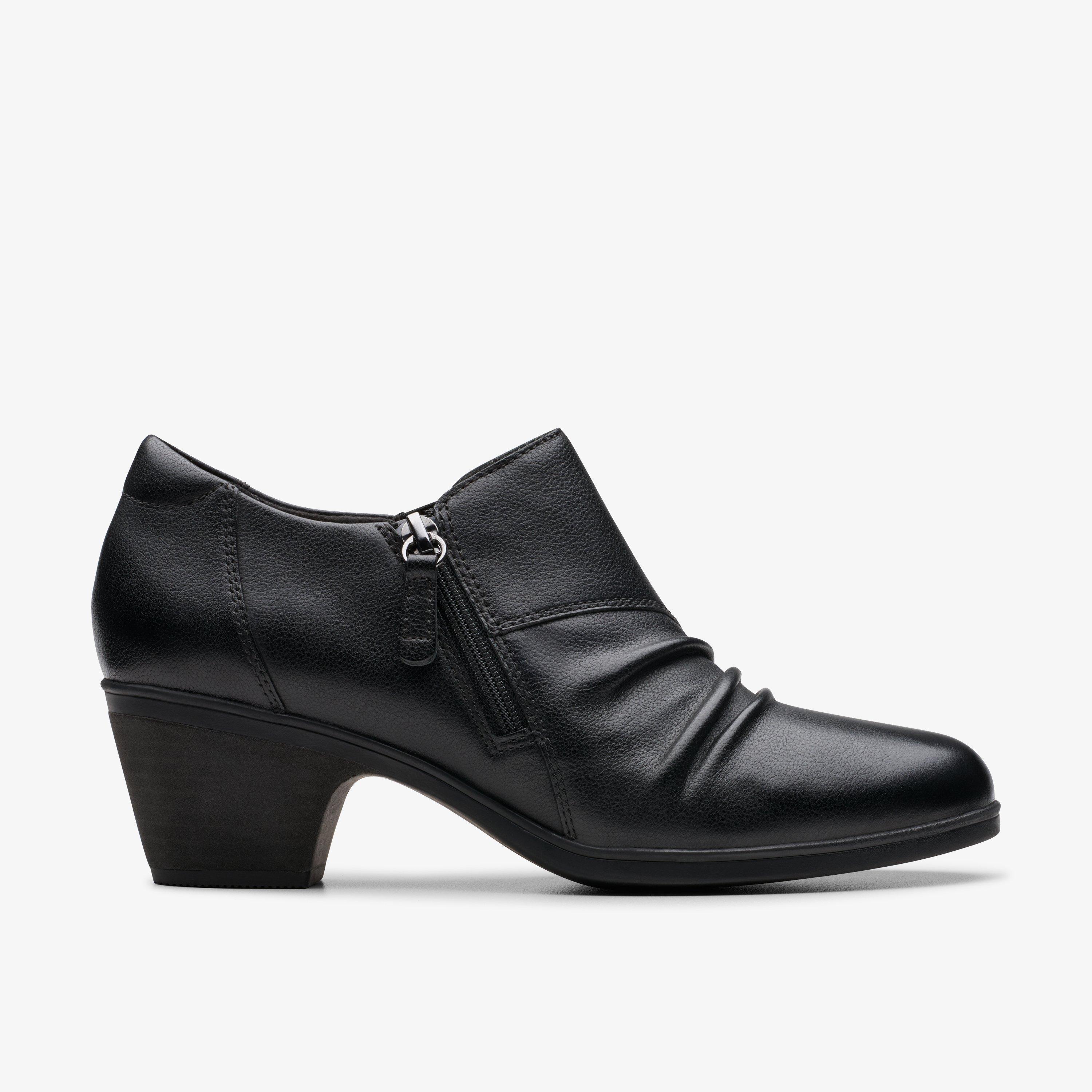 Emily2 Braley Zwarte Leren Schoenen