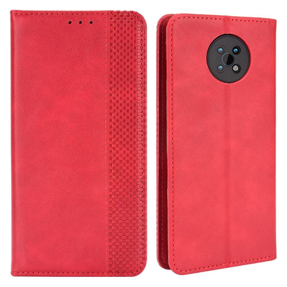 Cover-Discount Nokia G50 - Stand Flip Case Hülle rot (Nokia G50) (104702794B)