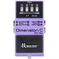 BOSS (Electronics) DC-2W (E-Gitarre, Gitarre, Keyboard), Effektpedal, Schwarz