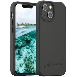 Just Green Bio Case (Apple iPhone 13 mini), Smartphone Hülle, Schwarz