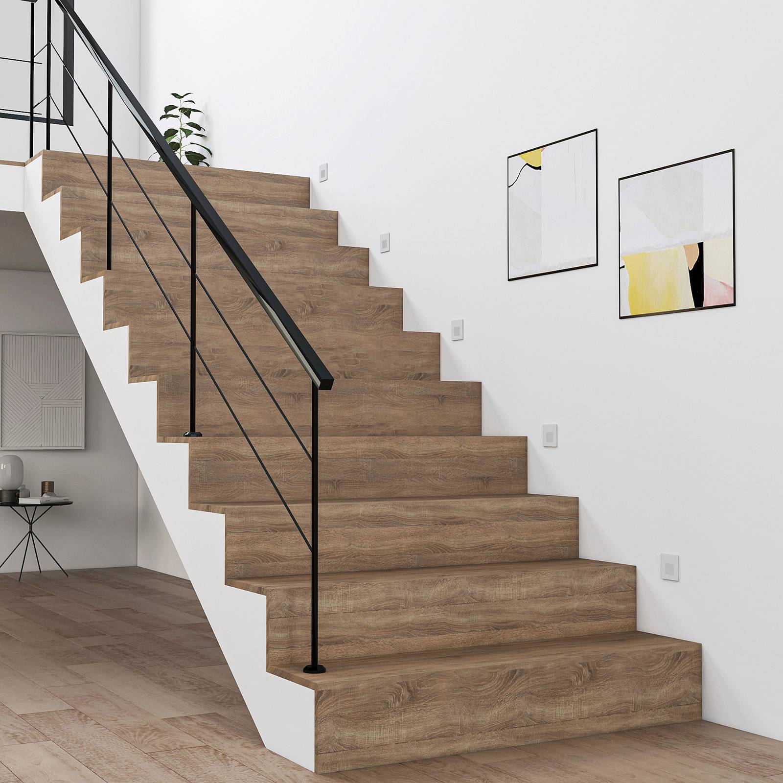 Arcchio LED recessed light Vexi, 7.8 cm x cm, white, CCT Vexi Arcchio, dimmable, White / opal, Hallway, Aluminium, Modern