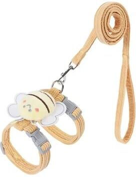 Uplifted Finds Bumblebee Adventure Harness & Leash Set yellow s