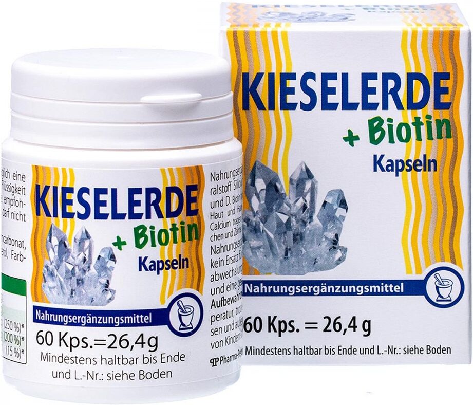 Kieselerde + Biotin Kapseln 60stk