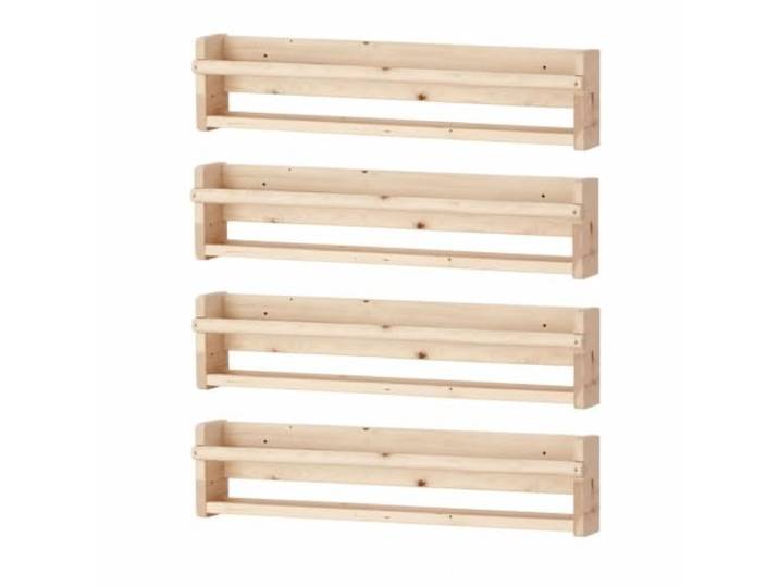 Ikea Bekvam 400.701.85 Lot de 4 étagères à épices en bouleau