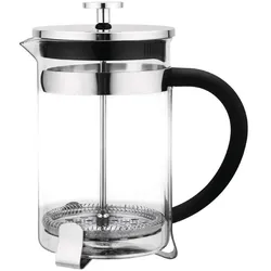 Olympia French Press Edelstahl und Glas 1,5L