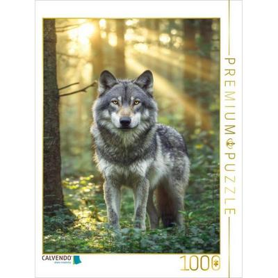 CALVENDO Puzzle Im Herzen der Natur wacht ein König | 1000 Teile Lege-Größe 64x48cm Foto-Puzzle für glückliche Stunden, Game von , Calvendo Puzzle
