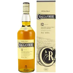 Cragganmore 12 Jahre - Classic Malts - Speyside Single Malt Scotch...