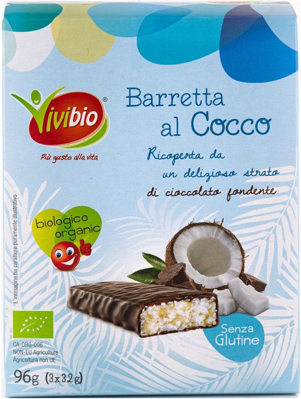VIVIBIO Barretta Al Cocco 3x32 Grammi 
