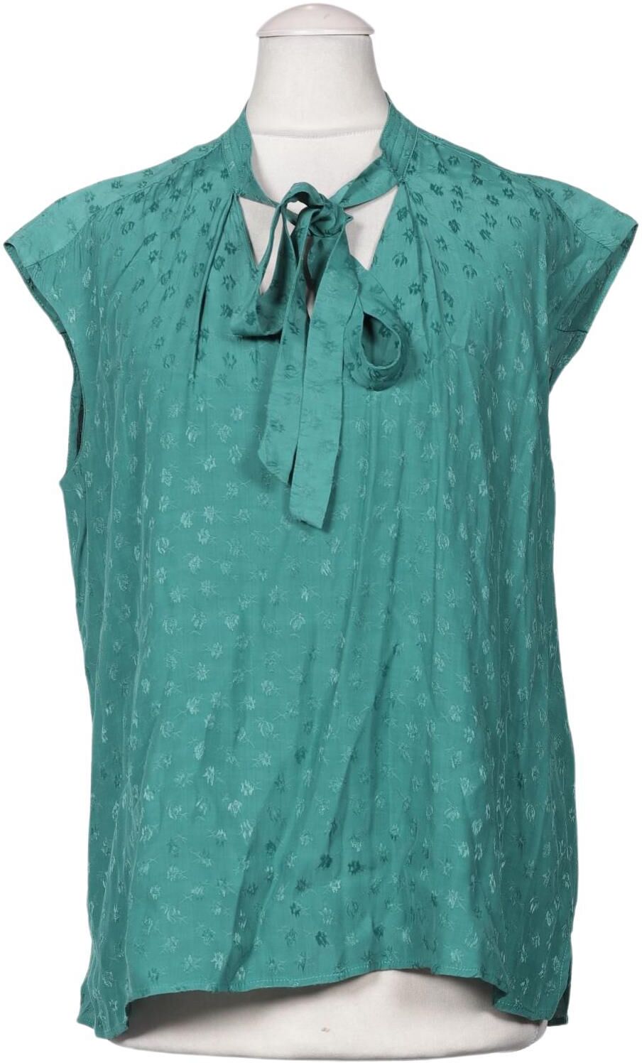 Sandro Damen Bluse, Türkis, Gr. EU 34 (Sandro 0), Viskose - Second Hand