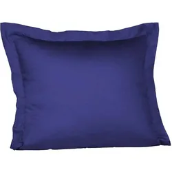 fleuresse Bettwäsche Mako Satin Colours 009100-6012 royal Kuschelkissen 40x40 cm