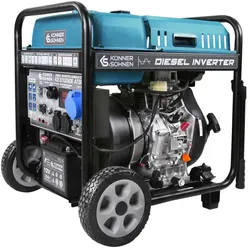 "Könner & Söhnen" Diesel-Inverter-Generator KS 6100iDЕ ATSR - 5kW Nennleistung - Dieselmotor - 230V