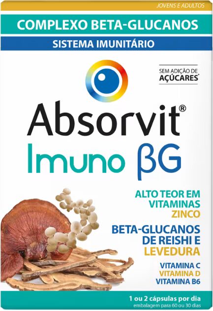 Absorvit Imuno βG 60 cápsulas